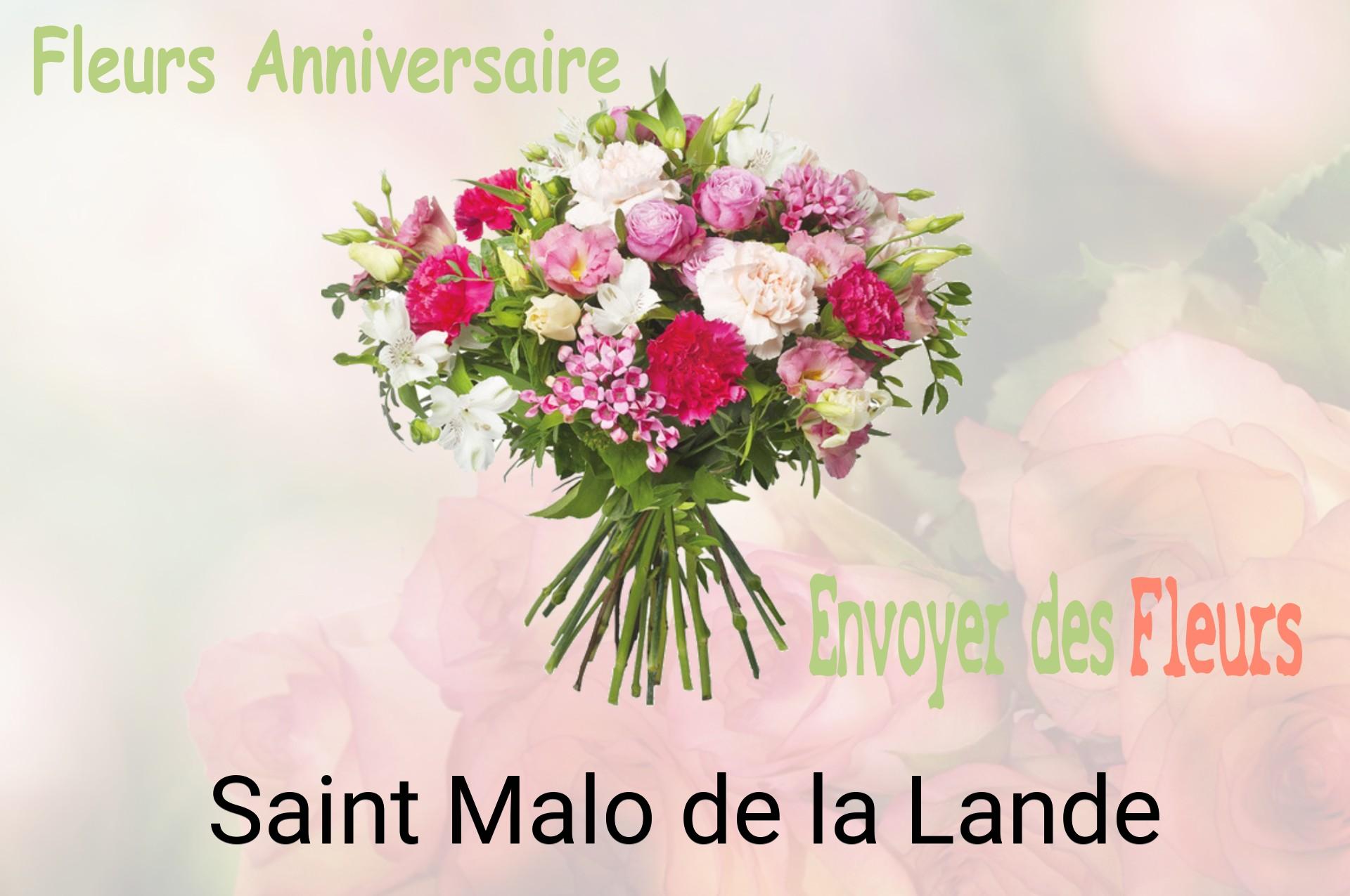 Bouquet de fleurs d’anniversaire livré à Saint-Malo-de-la-Lande