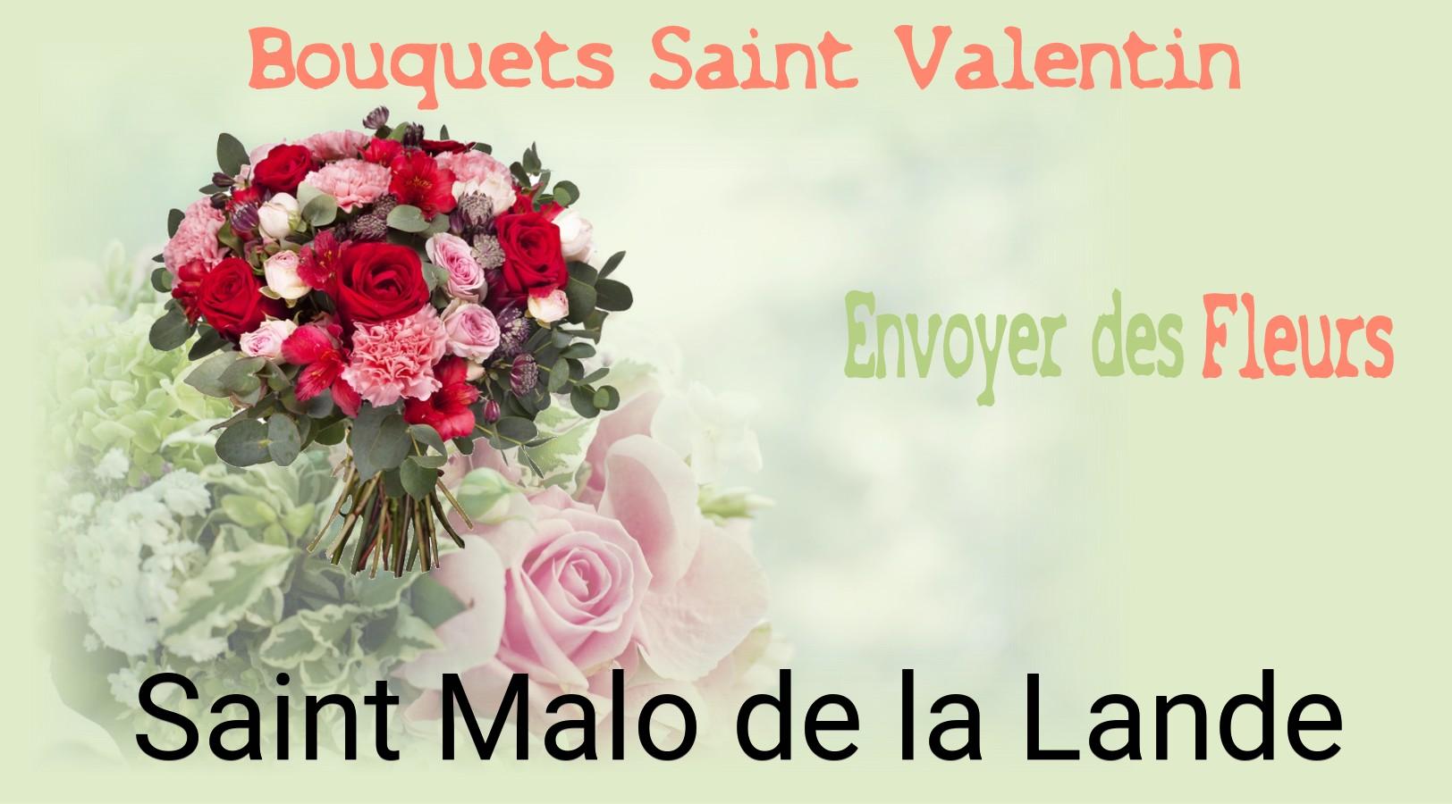 Roses de Saint-Valentin livrées à Saint-Malo-de-la-Lande